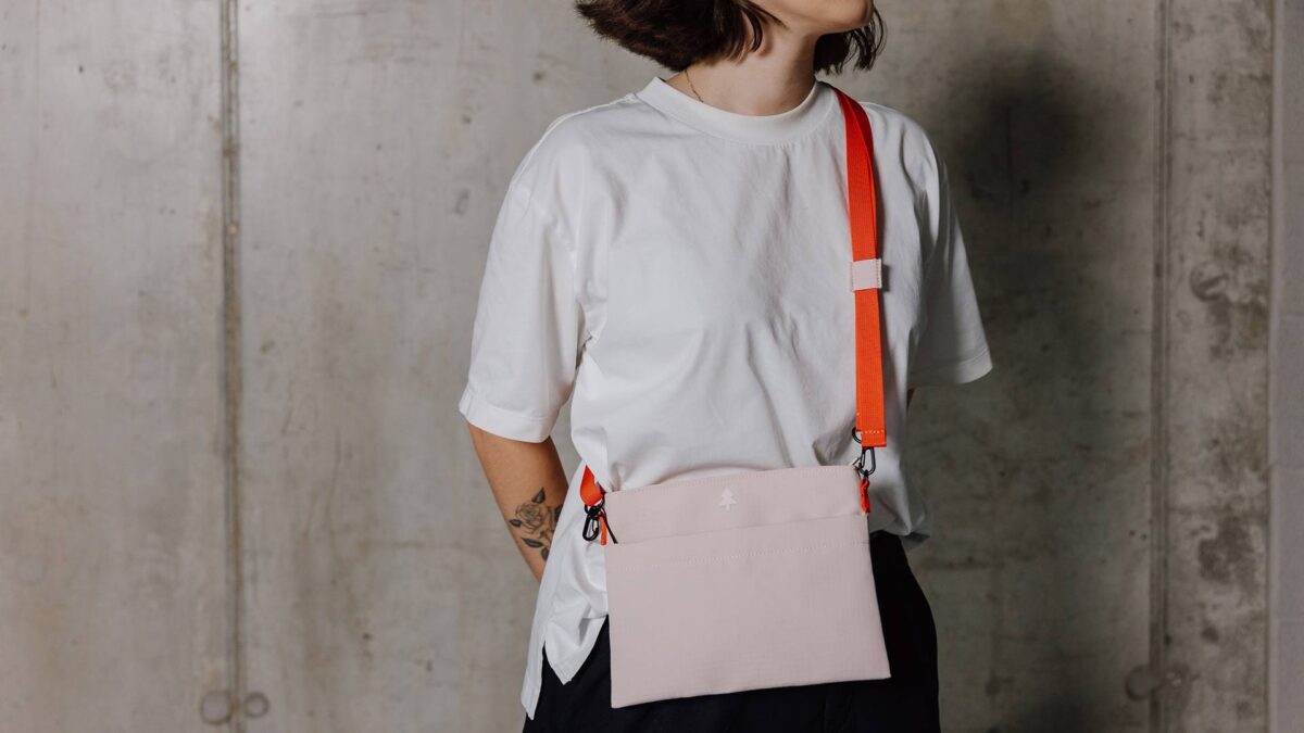 bold pink bag