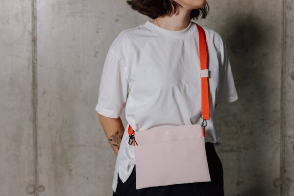 bold pink bag