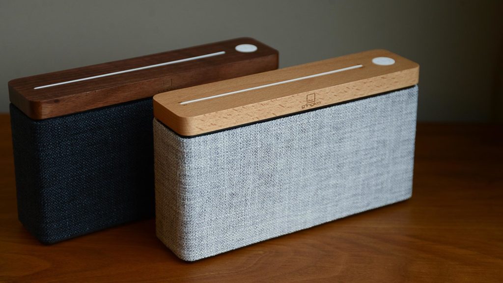 HiFi bluetooth speakers in a choice of two colour ways