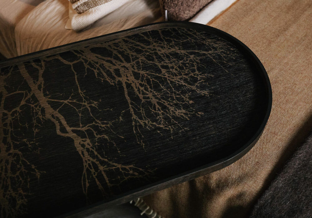 Ethnicraft Tray Side Table Natural Bed Company