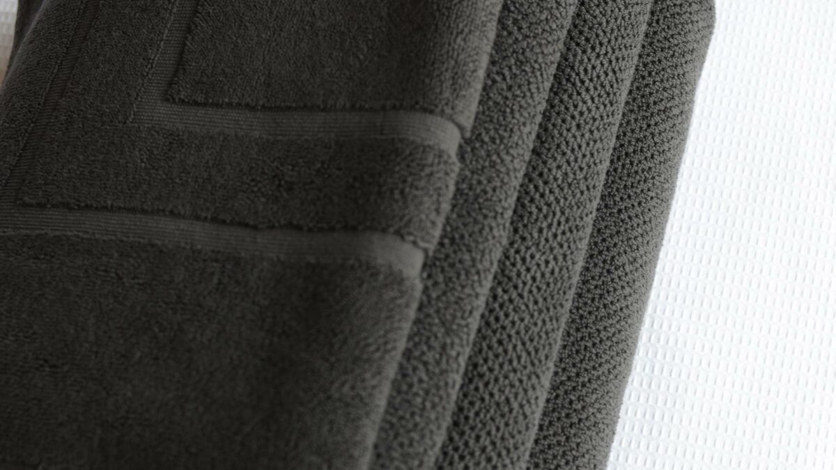 brixton bath mat towel stack espresso