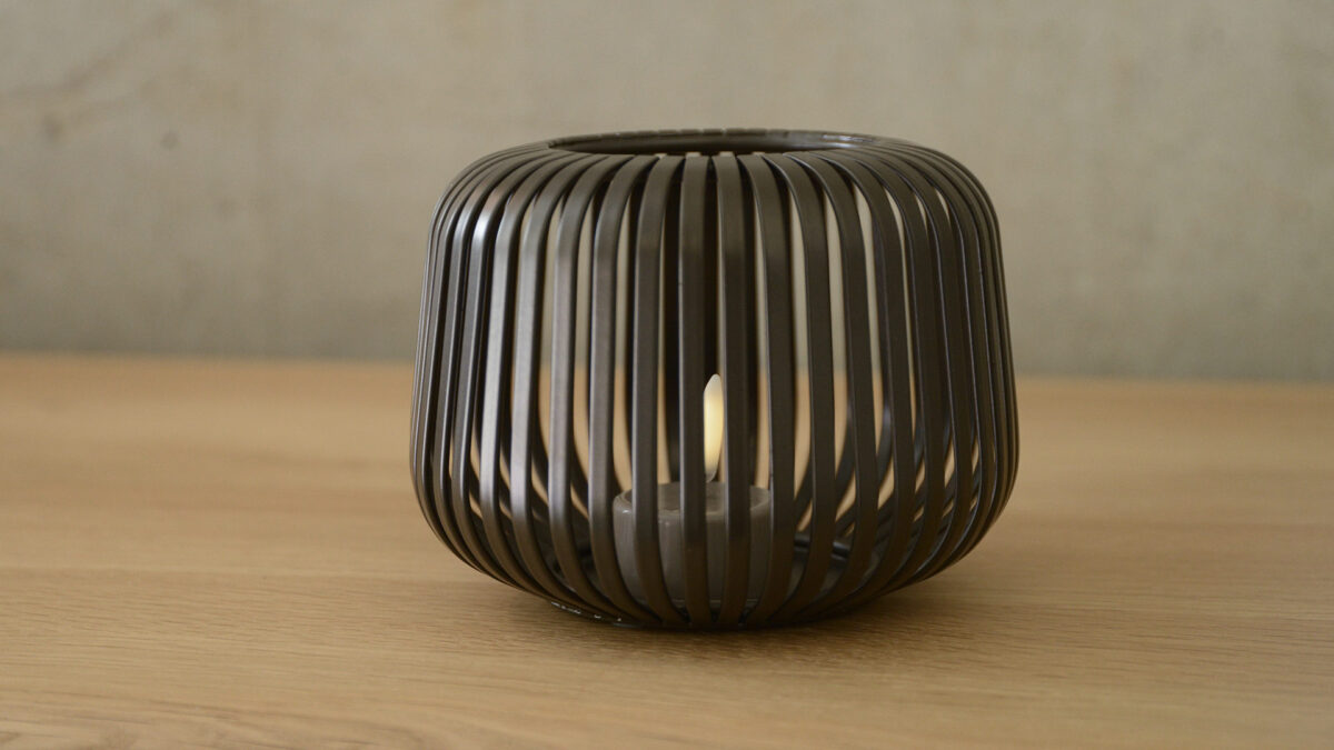 Modern Metal Candleholders - Black or Bronze - Image 5