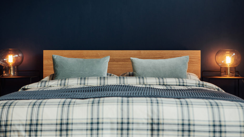 brushed cotton plaid bedding2