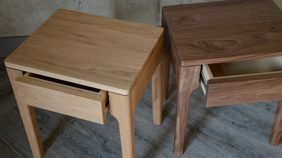 camden drawer tables from above