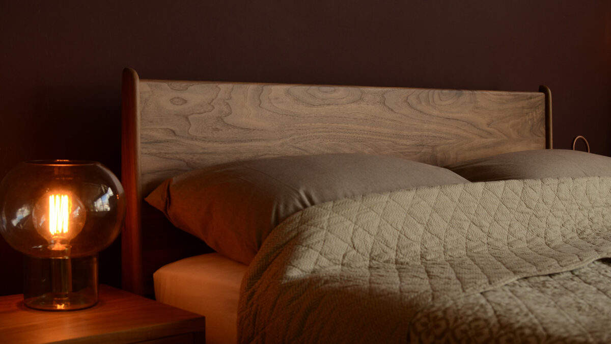 camden in walnut 1 headboard organic cotton pillowcases and cotton bedspread