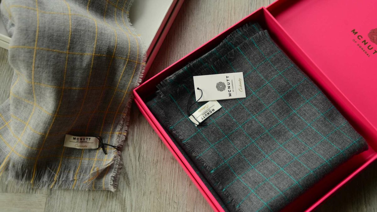 cashmere and merino lightweight scarves