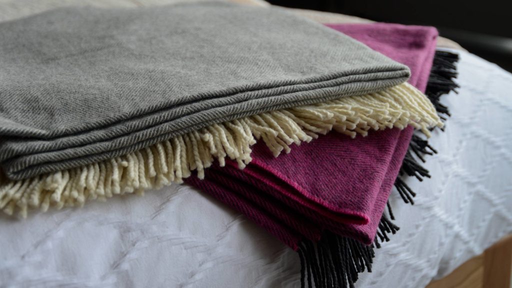 herringbone throws