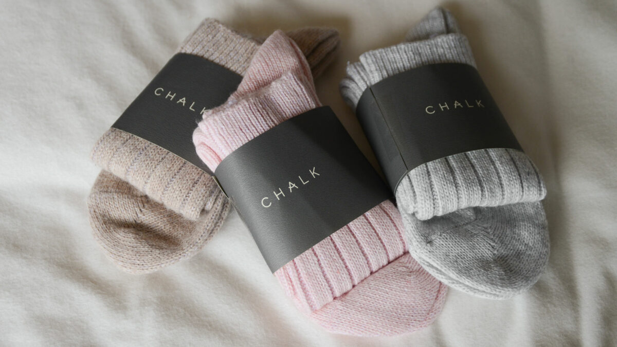 Soft and cosy cashmere blend socks