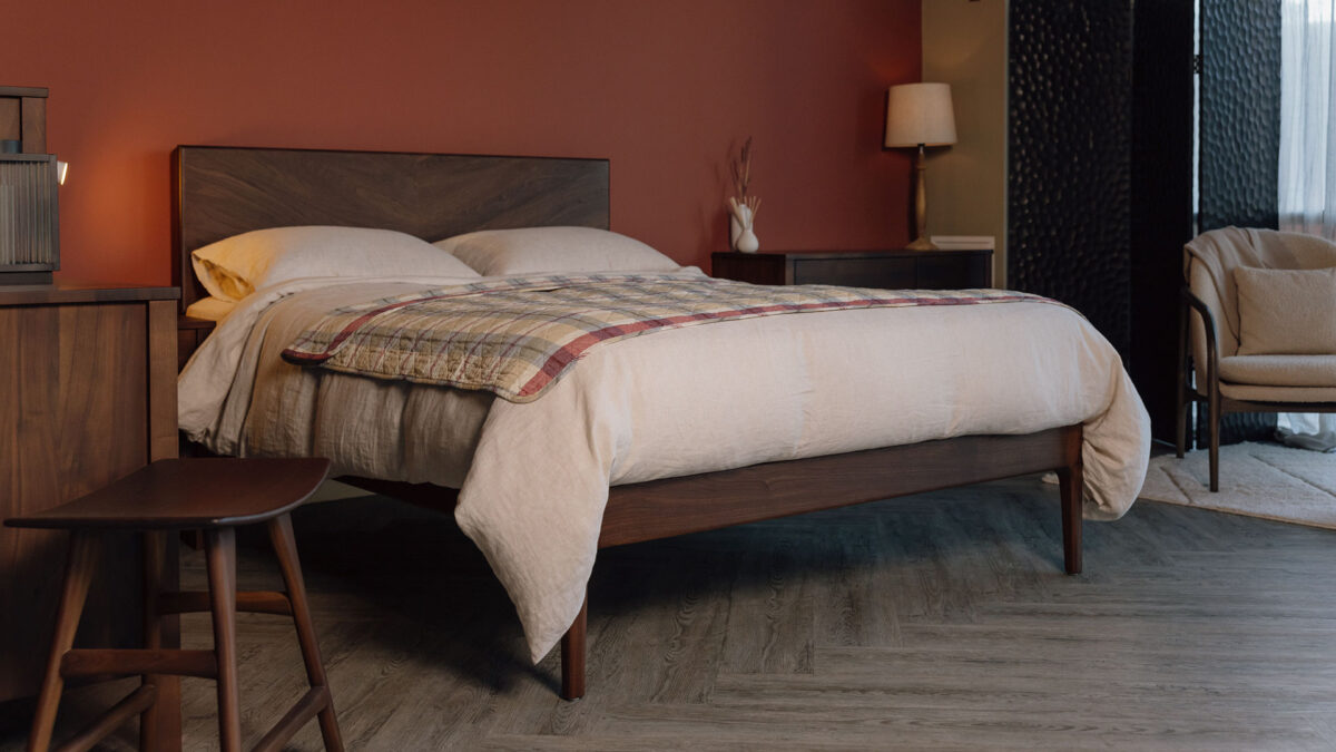 Retro Quilted Throws - Plum & Chocolate - Image 12