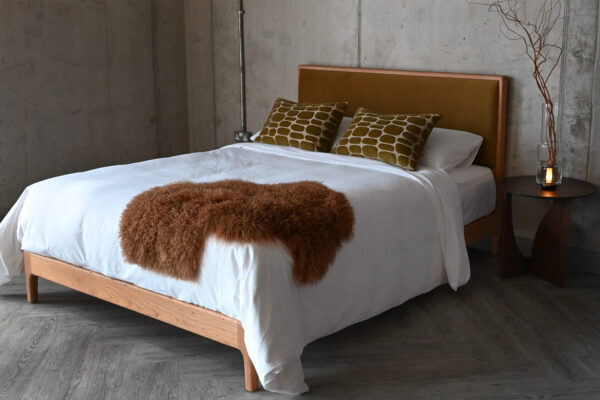 QUICK SHIP Custom Kingsize Cherry Carlisle Bed