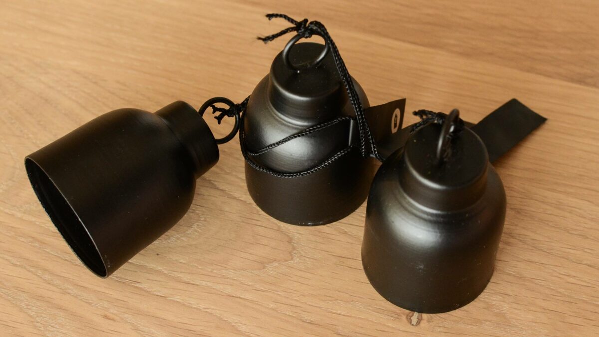 christmas decoration black bells
