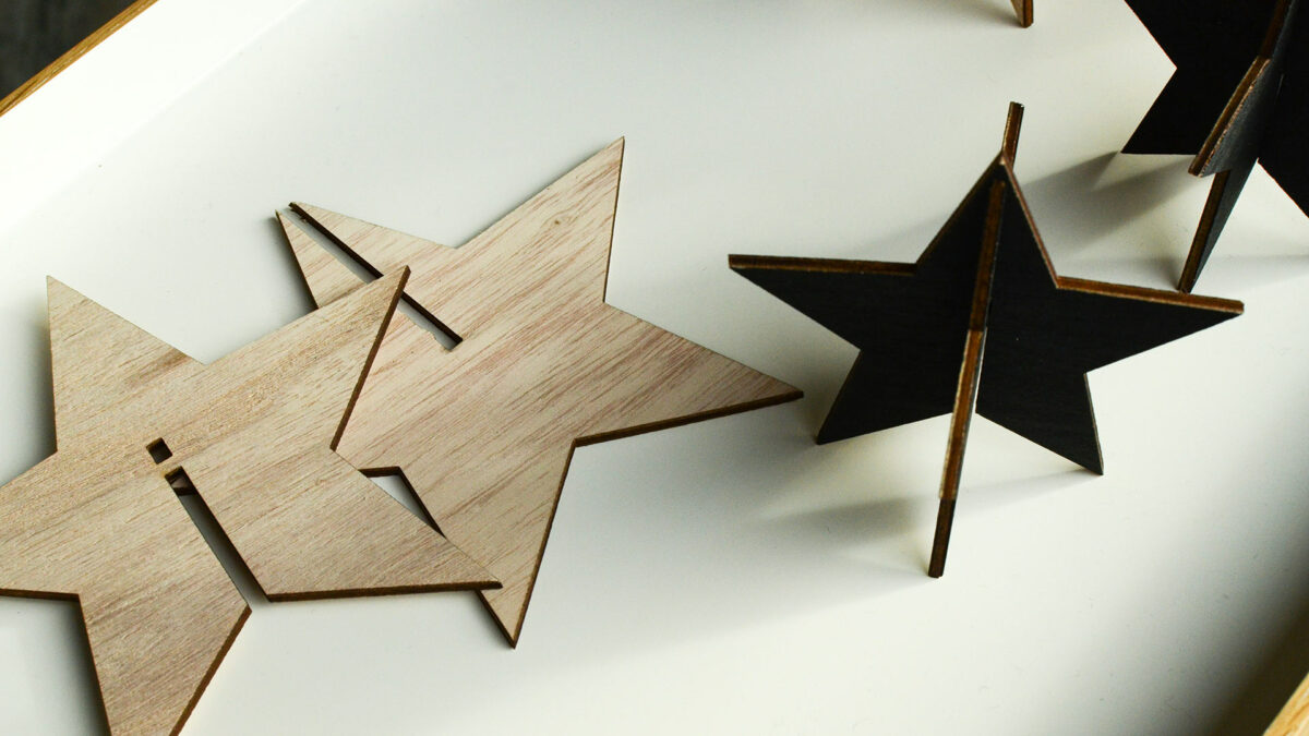 christmas decorations wooden stars3
