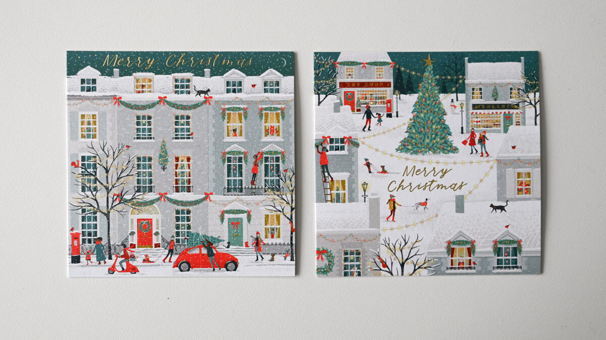 Sets of 10 Luxury Christmas Cards - Image 7