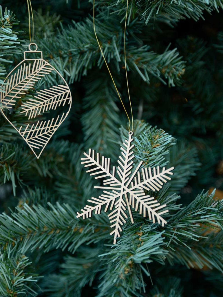 laser cut ornaments