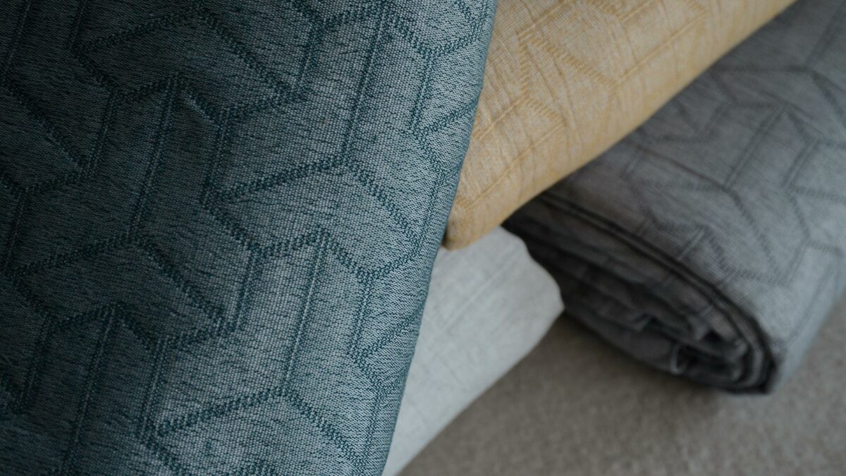 textured pattern bedspreads in a choice of 4 colours and made from recycled cotton