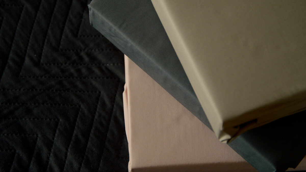 easy care cotton percale sheets and pillowcases in 3 colour options