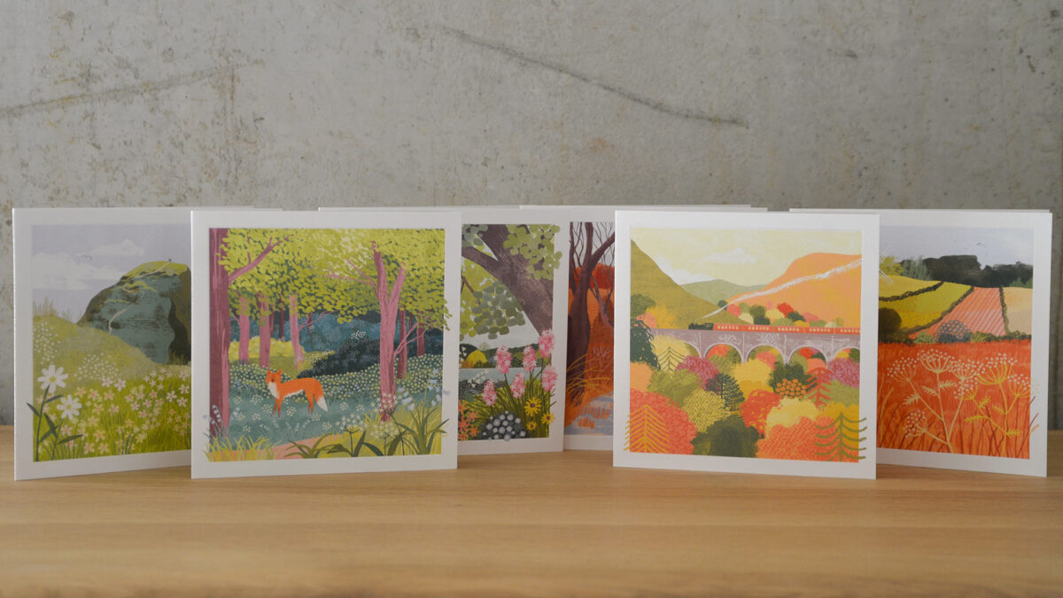 Countryside Landscape Card Sets