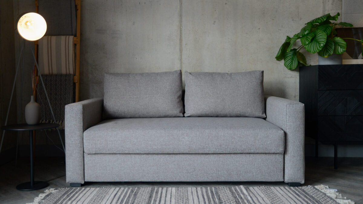 compact sofa bed front
