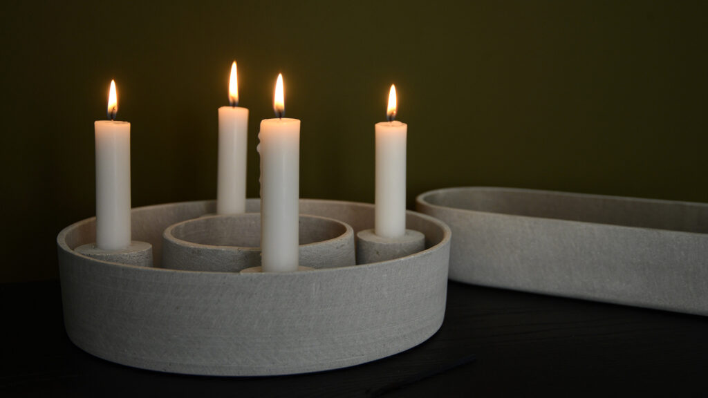 contemporary candle holders