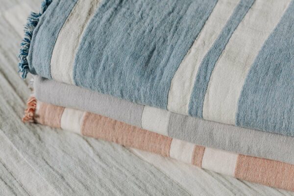 contemporary organic cotton throws 1