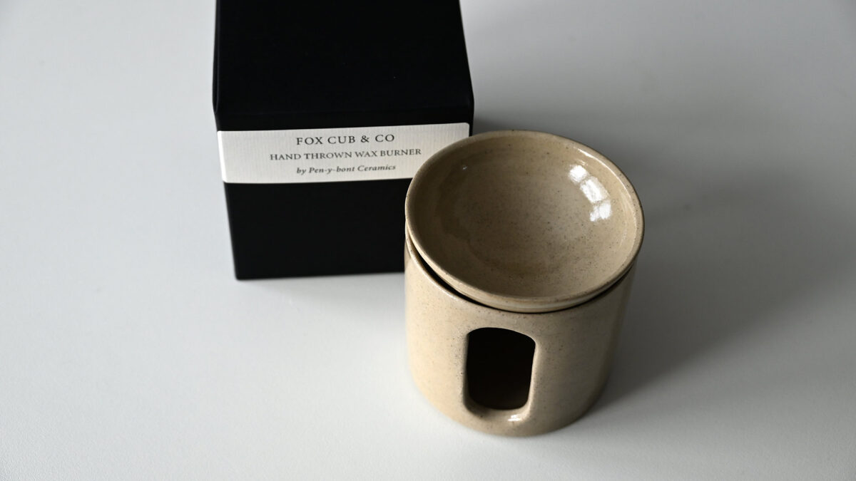Fox Cub & Co Hand-Thrown Wax Melt Burner - Image 4