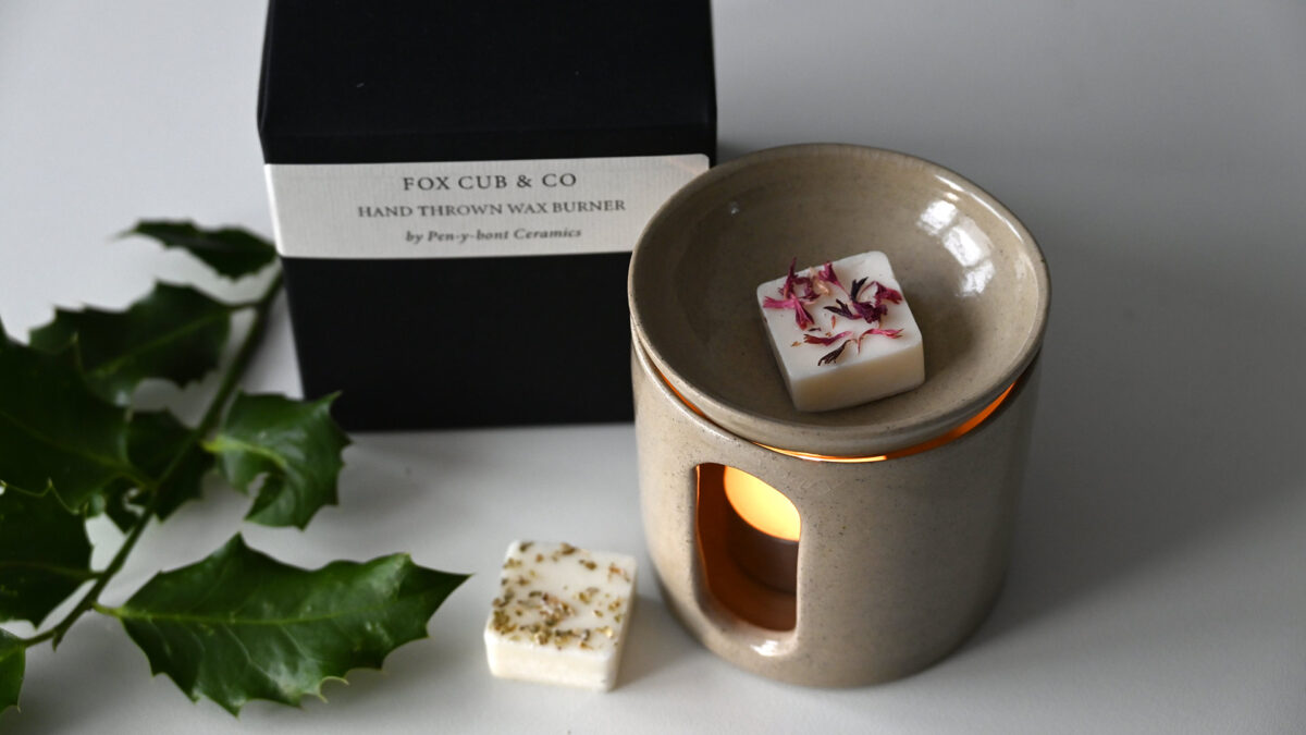 Fox Cub & Co Hand-Thrown Wax Melt Burner - Image 3