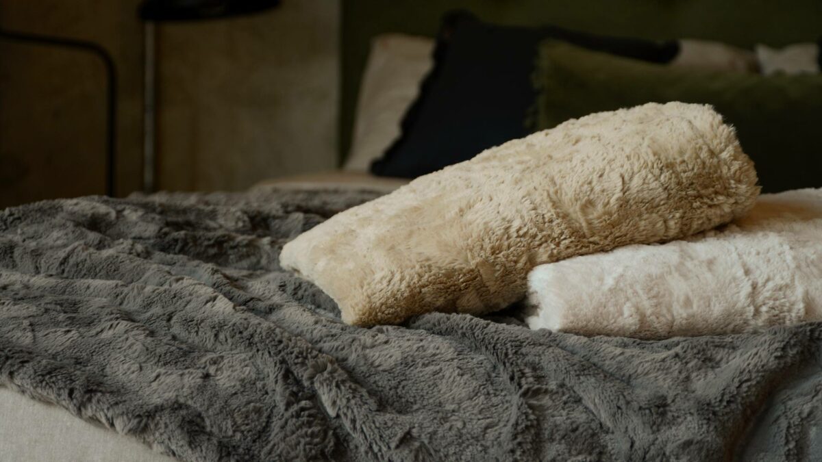 cosy faux fur blankets