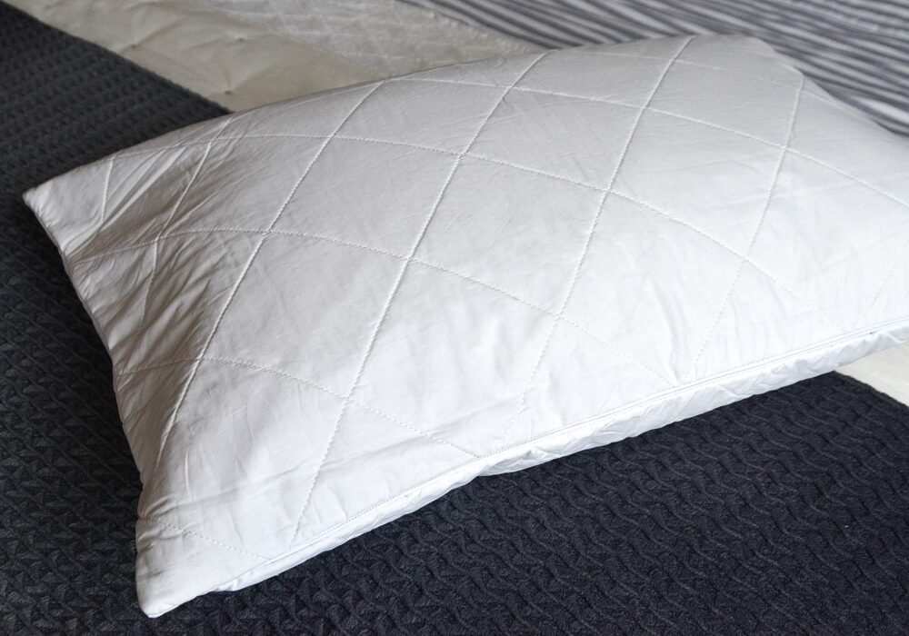 Cotton Filled Pillow Protectors Pillows Natural Bed Company