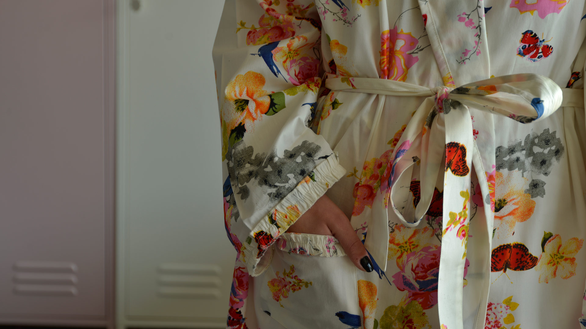light cotton dressing gown uk