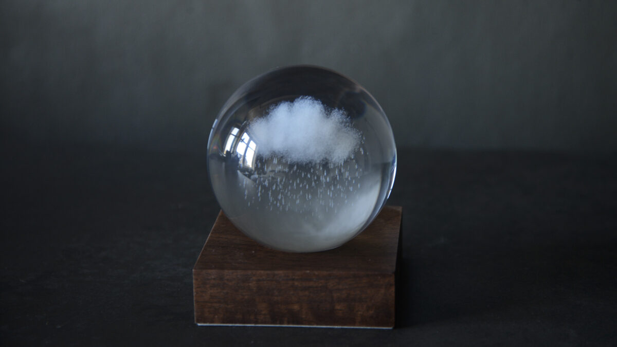 crystal lamp rain cloud