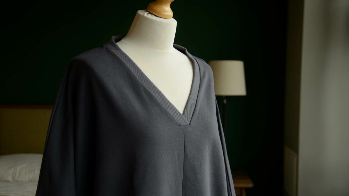 dark grey lounge top