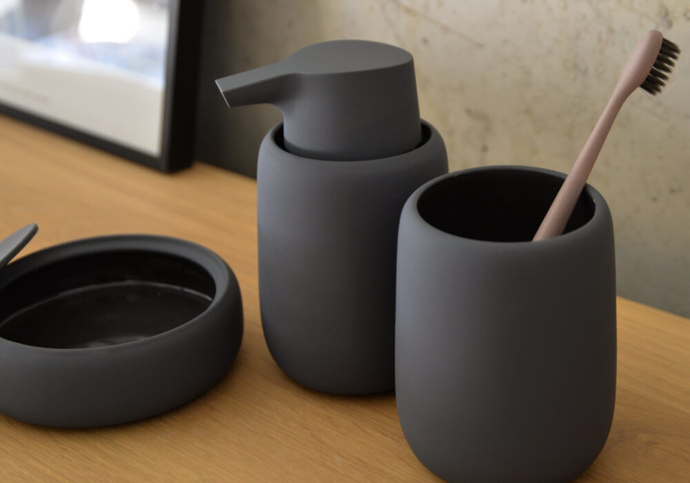 Dark Grey Bathroom Accessories Natural Bed Company