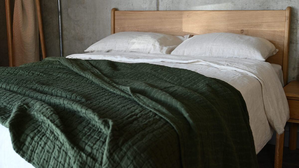 Contemporary Textured Cotton Bedspreads - Image 12