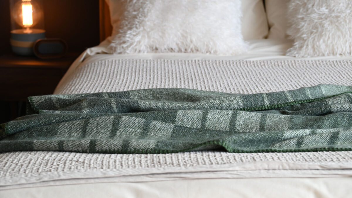 Reversible Chequered Throws - 2 Colours - Image 3
