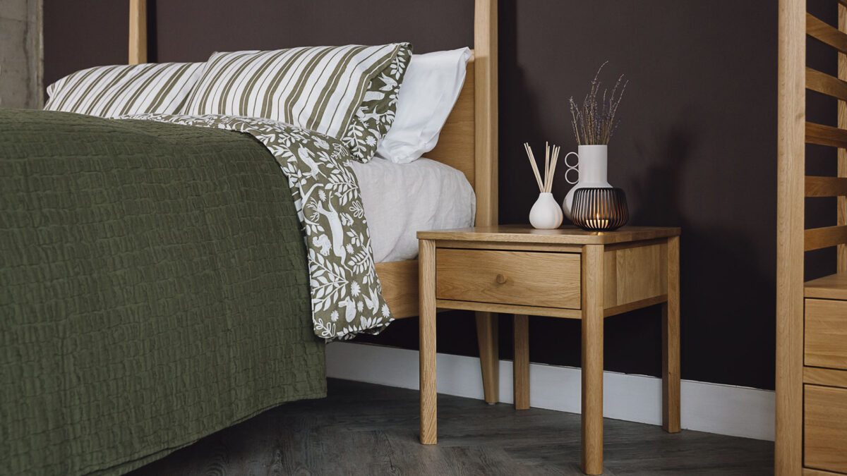 Oslo - Oiled Oak Drawer Table - Image 8