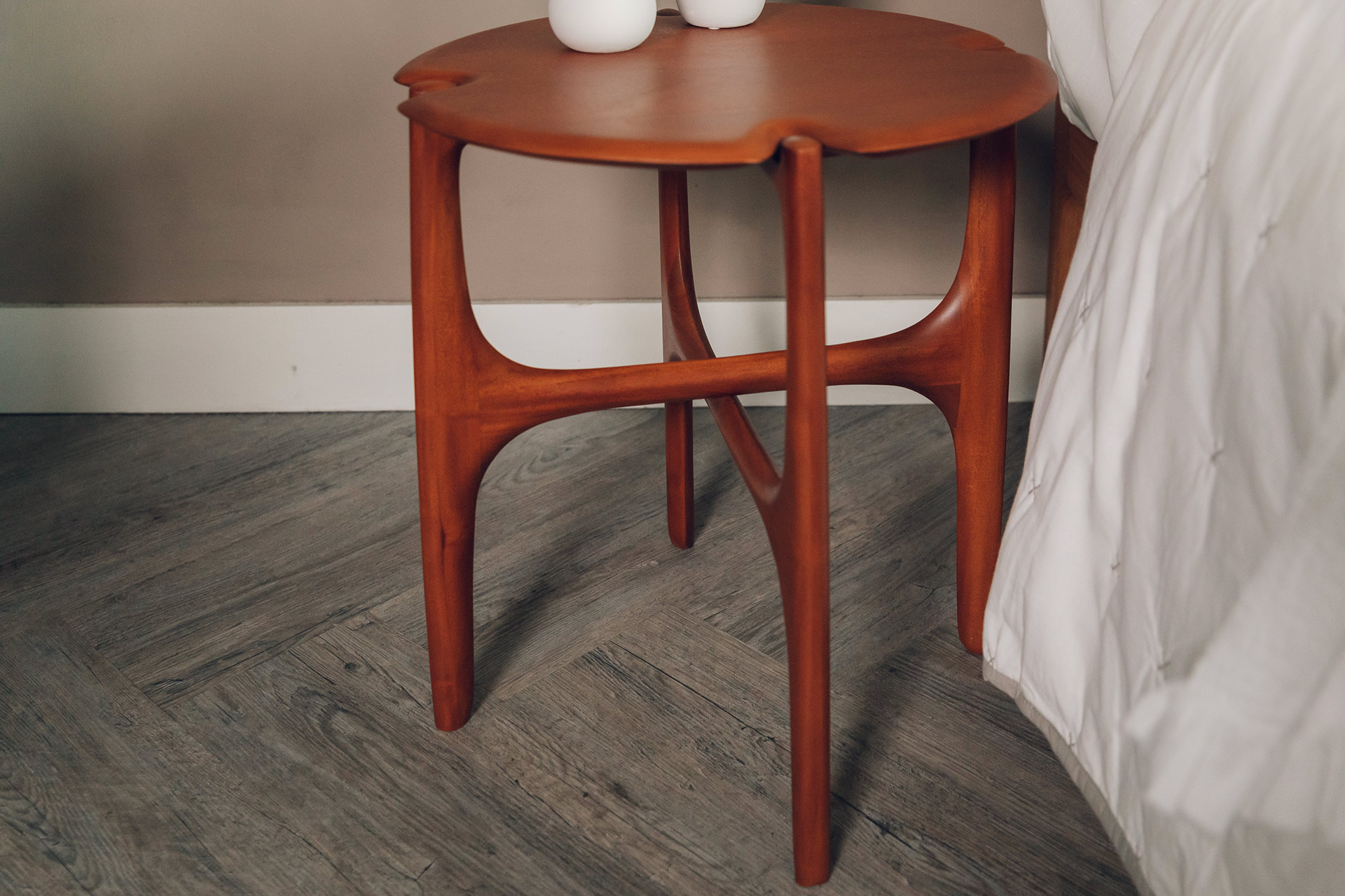 Deep discount end table