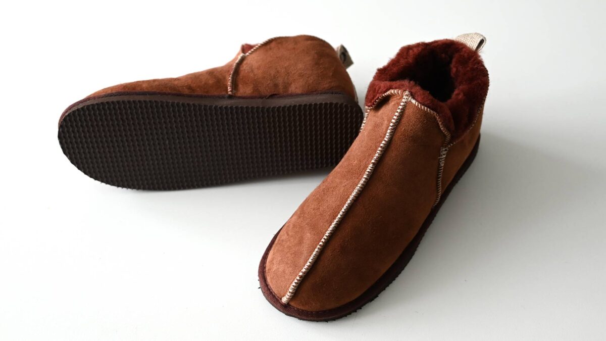 Louise Fleecy Sheepskin Slippers - Image 2
