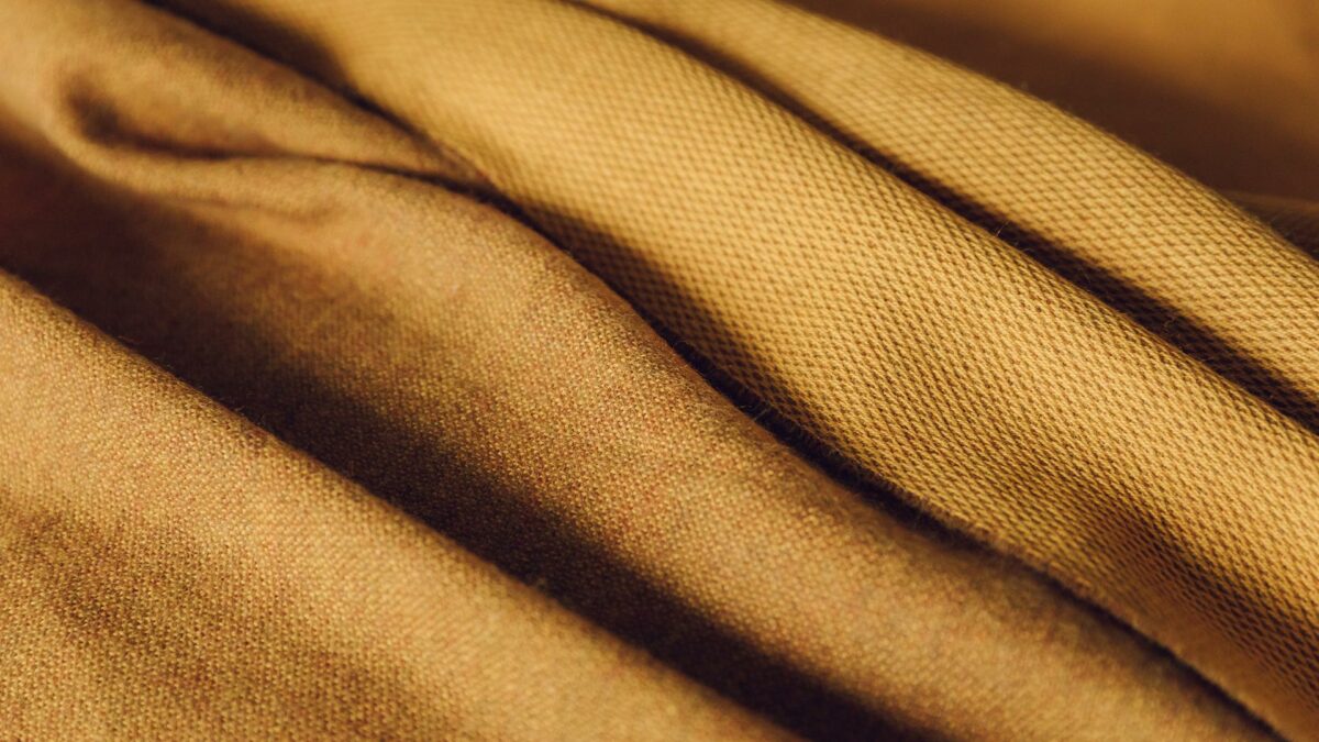 deep yellow reversible throw detail