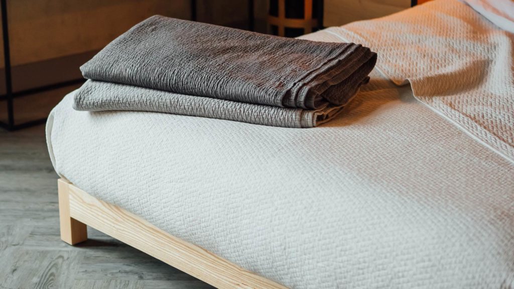 Textured bedspreads