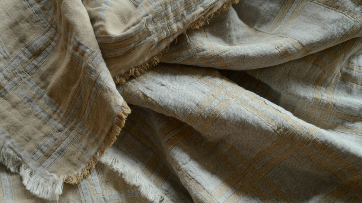 double check reversible throw gold