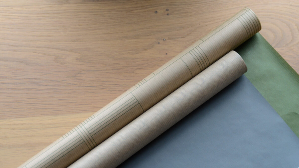 double sided craft paper wrap