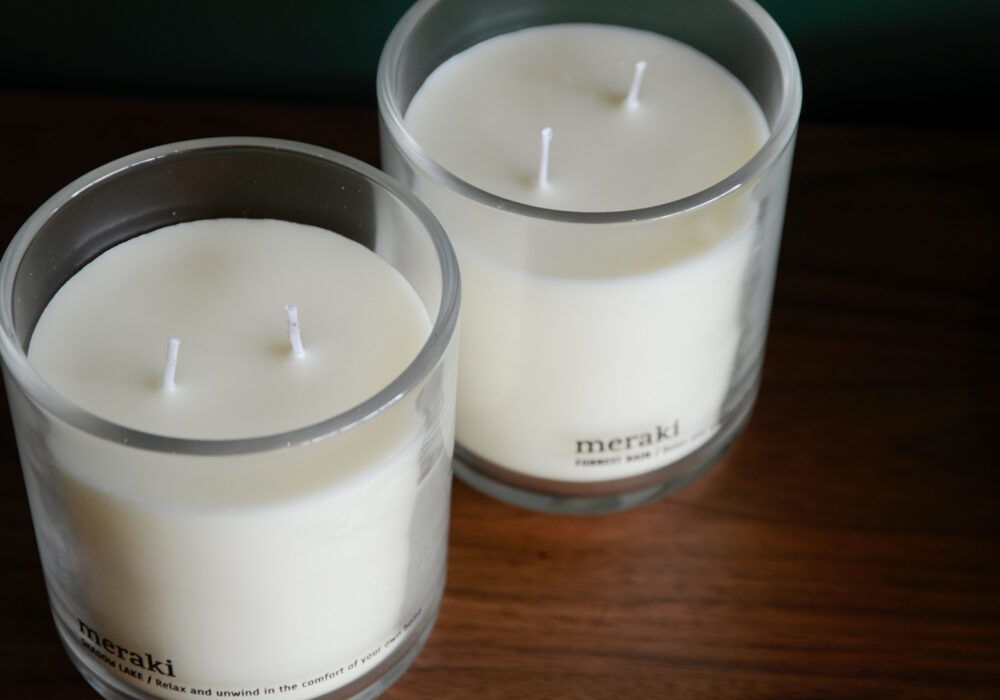 Double Wick Scented Candles Natural Bed Company