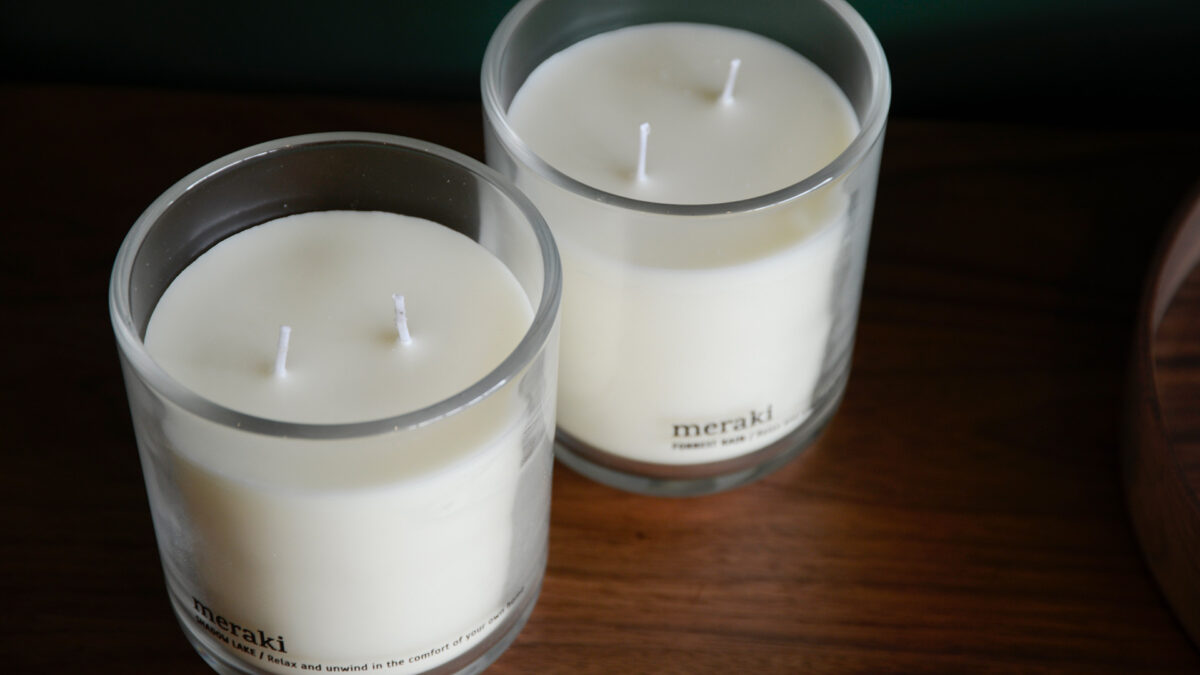 double wick scented candles