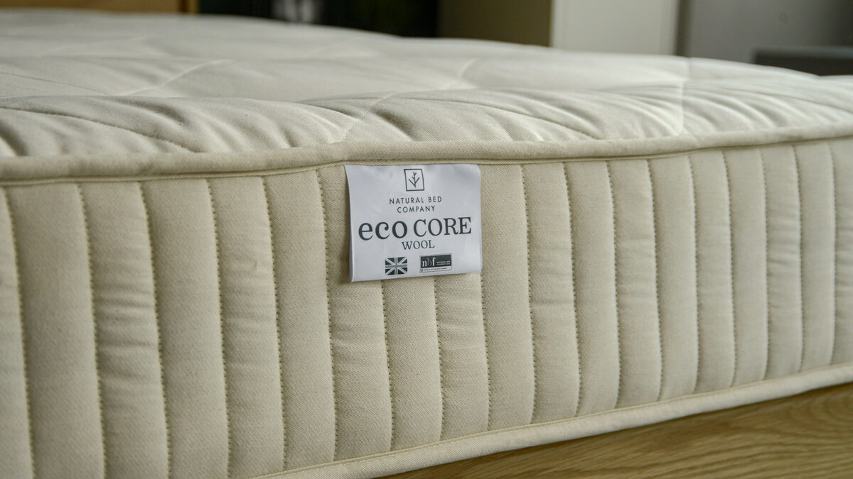 Eco core natural latex 2-sided mattress one side Medium Firm, the other Xtra Firm