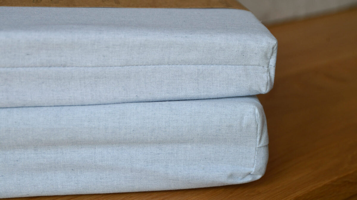 Eco Bedding made from 100% recycled denim fibres