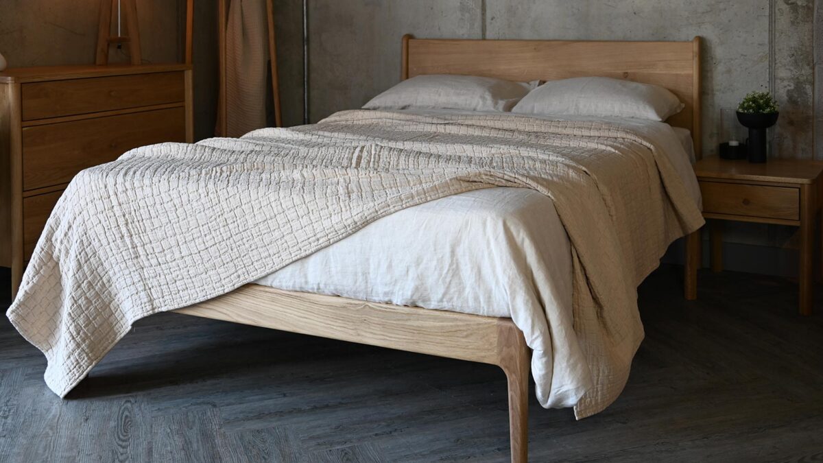 Contemporary Textured Cotton Bedspreads - Image 3