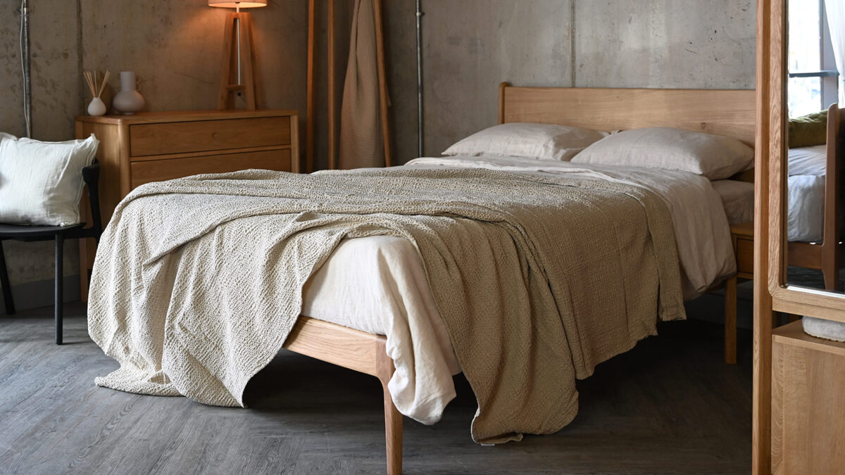 Textured Stonewash Cotton Bedspreads - Image 4