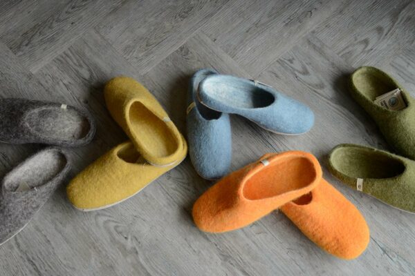 Soft Slippers | Felt, Cotton or Leather | Natural Bed Company