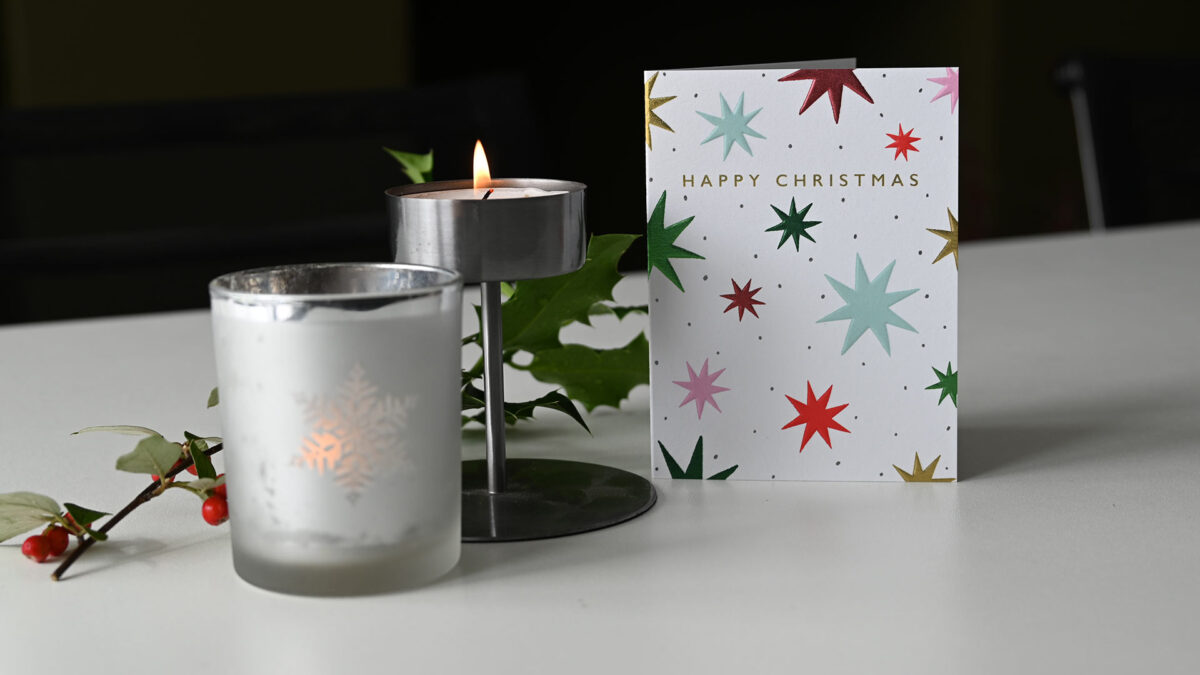Luxury Mid-Century Look Christmas Cards - Image 8