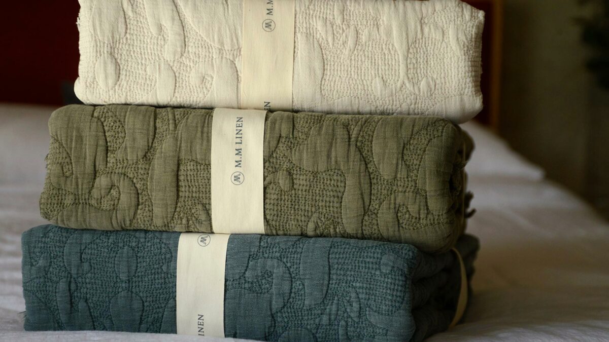 embroidered floral throws 3 colours